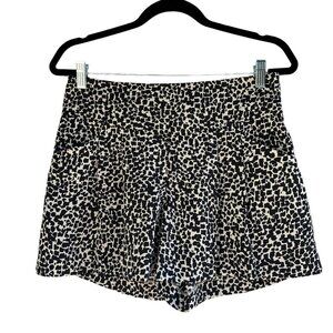 2/$30 Ann Taylor Loft Side Zip Shorts Size 2 Black White Flowy Pockets Boho NWT